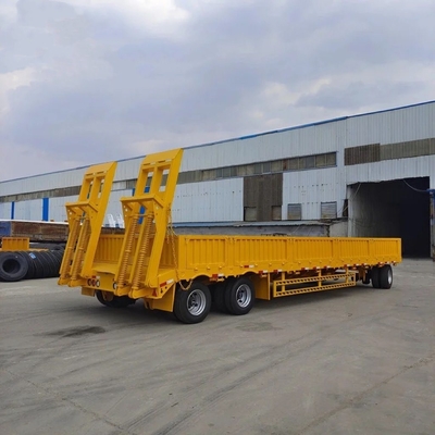 5.5 tons Light Duty 3-Axis Sidewall Multi-Function Tractor Hydraulic Ladder Semi-Trailer
