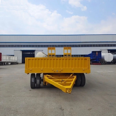 5.5 tons Light Duty 3-Axis Sidewall Multi-Function Tractor Hydraulic Ladder Semi-Trailer