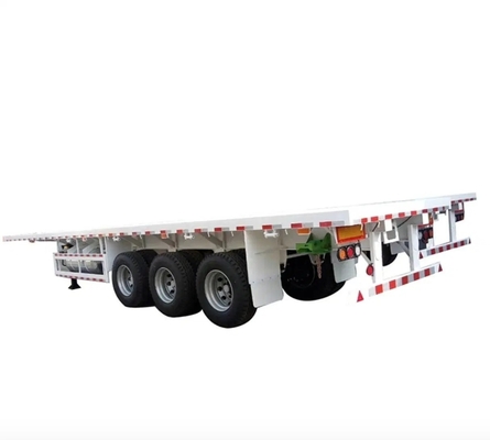 1 Year After-sales Service 3 Axles Skeleton Chassis Truck Container Flatbed Trailer