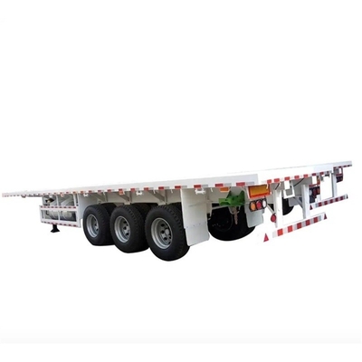 ABS Anti-lock Braking System 3-Axis Skeleton Container Semi-Trailer for Medium Duty