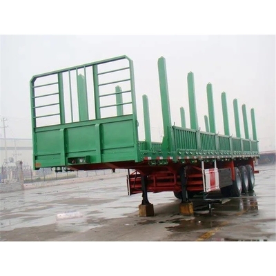 16 Tire Number Steel Tipper Truck Semi Trailer with Low Bed and Gooseneck