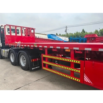 Container Lock 20FT 40FT Container Frame Skeleton Semi Trailer with 5.5 tons Capacity