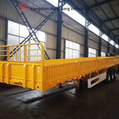 Light Duty Grade 3 Axles 13m Steel Cargo Trailer for Your Transportation