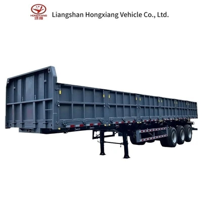 12 Wheels Stake Bulk Cargo Carrier Semi-Trailer Animal Transport with Customization