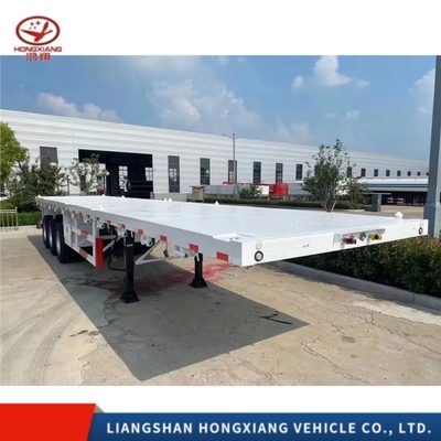 ABS Anti-lock Braking System Multi-link Type 3 Axles Skeleton Gooseneck Semi Trailer