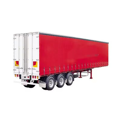 3 Axle Container Flatbed Semi-Trailer Truck Trailers with ABS Anti-lock Braking System
