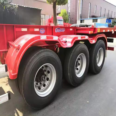 Light Duty 3-Axle Hydraulic Semi-Trailer with High Capacity Steel Construction Tipper