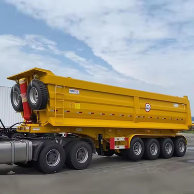ABS Anti-lock Braking System Flat Bed Container Semi Trailer for Containers 3 Axles