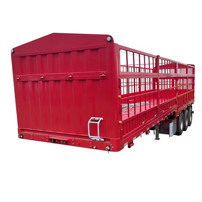 ABS Anti-lock Braking System Flat Bed Container Semi Trailer for Containers 3 Axles