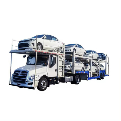 ABS Anti-lock Braking System Flat Bed Container Semi Trailer for Containers 3 Axles