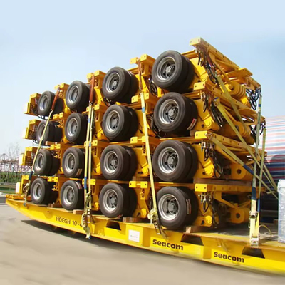 Flatbed Truck Trailer 2020 Cimc Sale 40FT Semi-Trailer with Fuwa Axle Cimc Steel