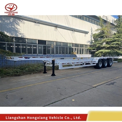 Multi-link Type 20FT 40FT 45FT Container Chassis Skeleton Skeletal Trailer for Medium Duty