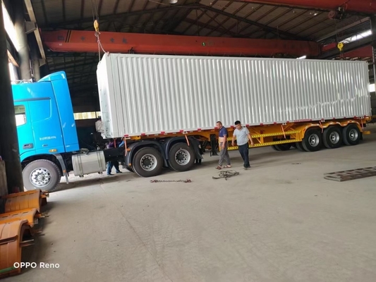 Camionette Light Spread Wing Open Steel Semi-Trailer Flying Wing Transport Vehicle