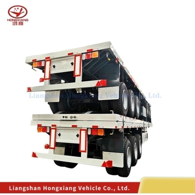 ABS Anti-lock Braking System Customization 3 Axles 40FT Skeleton Container Semi Trailer