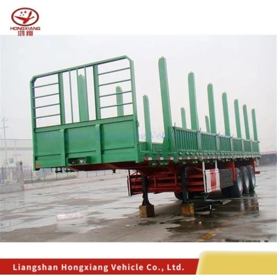 40FT 3 Axle Skeleton Trailer Frame Flatbed Trailer Immobilize Dual Line Braking System