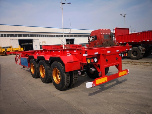 1 Year After-sales Service 40 Feet Container Chassis Truck Semi Trailer with Fuwa Axle