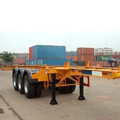 1 Year After-sales Service 40 Feet Container Chassis Truck Semi Trailer with Fuwa Axle