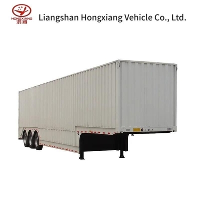 2023 Box Semi Trailer 13750*2550*3650 for Cargo Transportation Tread 1820mm