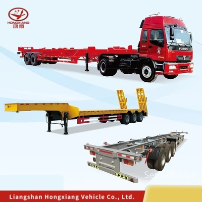 2/3/4 Axles Multi-link Type Skeleton/Skeletal Container Semi Trailer for Performance