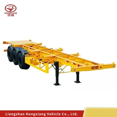 Customizable Colour Skeleton Container Chassis Semi Trailer with Immobilize System