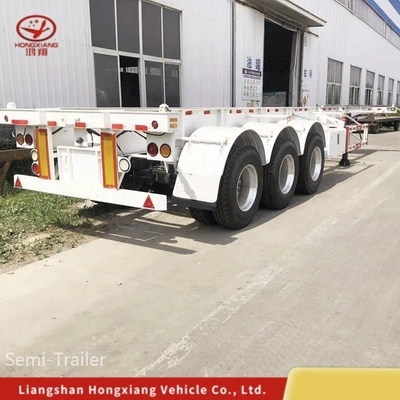 3 Axles 40FT Container Skeleton Chassis Semi Trailer for Easy Loading and Unloading