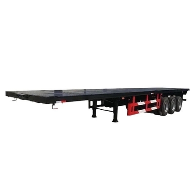 3-Axle 40t60t Flatbed Truck Trailer Suitable for Customer Requirements