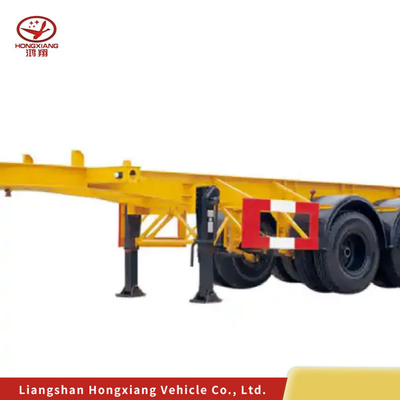 Colour Vehicle Master Container Transporting Used Trailer Axles Skeleton Semi-Trailer