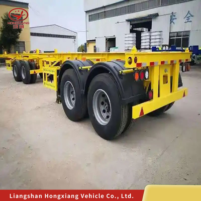 Multi-link Suspension System Container Semi-Trailer for Heavy-Duty Transport