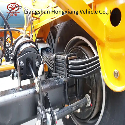 Multi-link Type Skeleton Extendable Low Bed Semi-Trailer for Heavy Cargo Transport