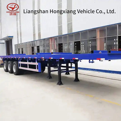 Container Transport Shandong Made Frame Skeleton Semi-Trailer with High Load Capacity