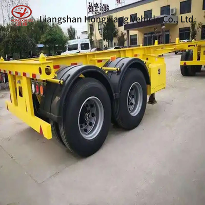 3 Axles Skeleton Semi-Trailer Container Trailer Advanced Container Transport Solution