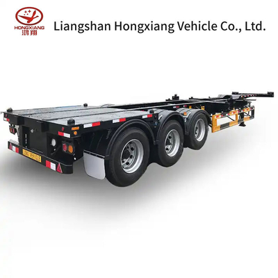 3 Axles Skeleton Semi-Trailer Container Trailer Advanced Container Transport Solution