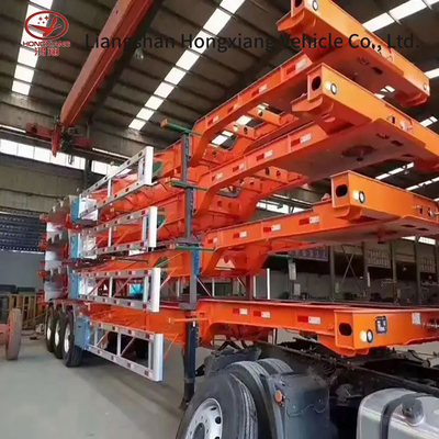 3 Axles Skeleton Semi-Trailer Container Trailer Advanced Container Transport Solution