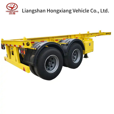 ABS Anti-lock Braking System Semi-Trailer Skeleton Chassis Container with 2/3/4 Axles