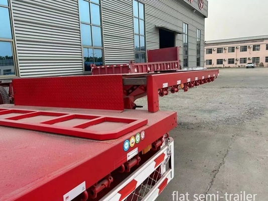 40FT 2 Axles Versatile and Flatbed Semi-Trailer for Cargo Transportation Truck Trailer