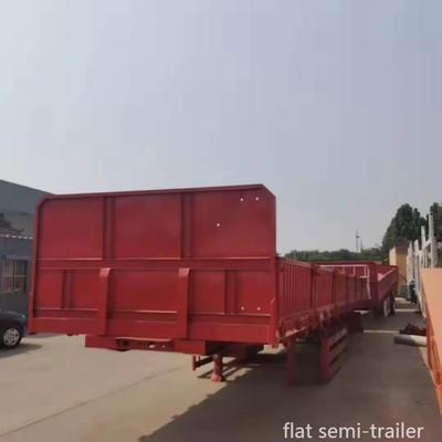 40FT 2 Axles Versatile and Flatbed Semi-Trailer for Cargo Transportation Truck Trailer