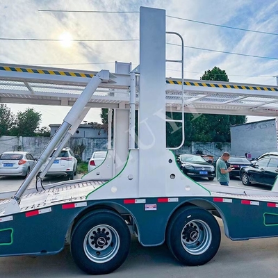 2-Axle Loading Vehicle Transport Semi-Trailer for Transporting Commercial Products