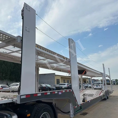 2-Axle Loading Vehicle Transport Semi-Trailer for Transporting Commercial Products