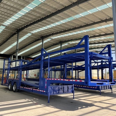 2/3 Axle Double Floor Steel Chassis Auto Vehicle Transporter for Heavy Duty Transport