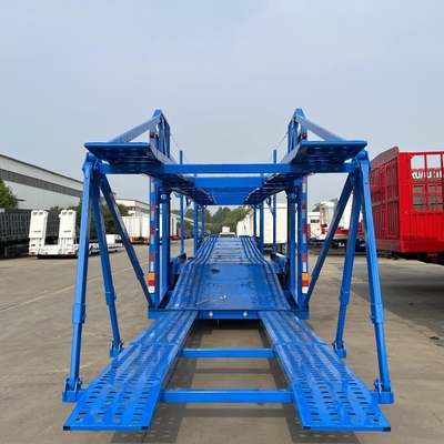 2/3 Axle Double Floor Steel Chassis Auto Vehicle Transporter for Heavy Duty Transport