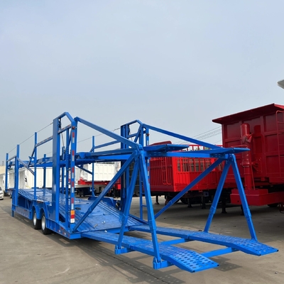 2/3 Axle Double Floor Steel Chassis Auto Vehicle Transporter for Heavy Duty Transport