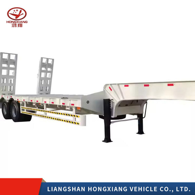 Colour Gooseneck Extendable Chassis Trailer for Medium Duty Grade That Can Be Extended