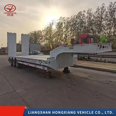 Colour Gooseneck Extendable Chassis Trailer for Medium Duty Grade That Can Be Extended