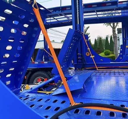 2 Axle 80 Ton Car Transport Truck middot Trailer for Heavy Duty Steel Transportation