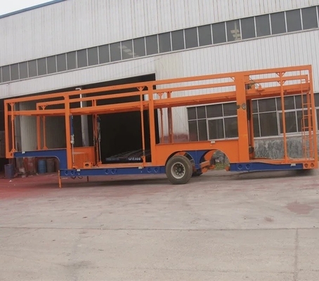 Candle Type Suspension Systems 2 Axle Small Car Transport Semi Trailer for Light Duty