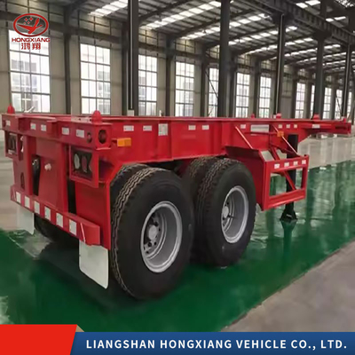 8/12/16 Tire Number Container Chassis in Colour for Container Transportation Needs