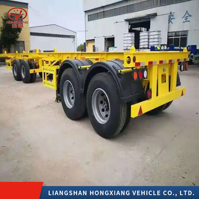 8/12/16 Tire Number Container Chassis in Colour for Container Transportation Needs